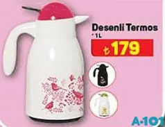 DESENLİ TERMOS 1 L DESENLİ TERMOS 1 L